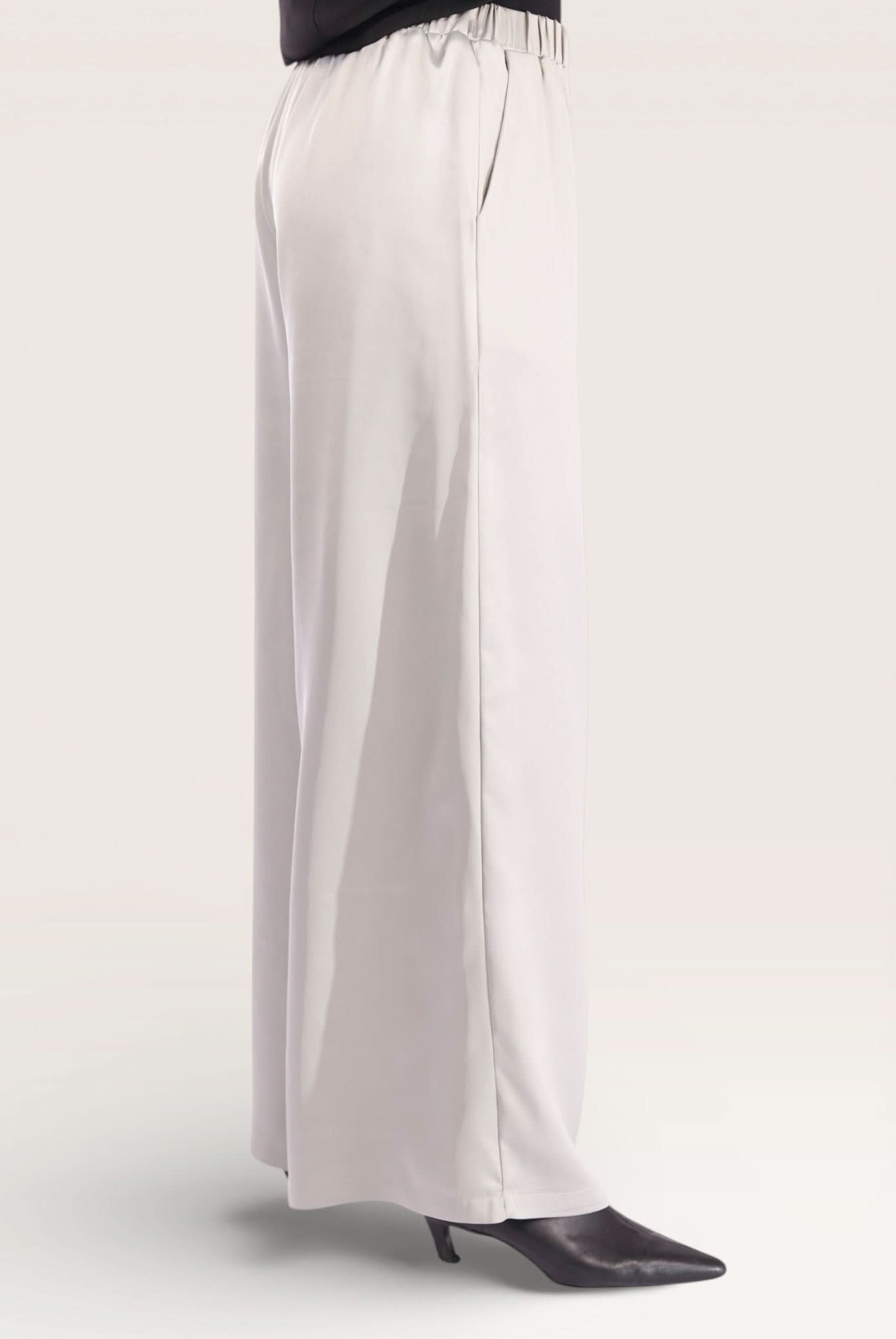 silk muse pants - pistachio - Losyana.Shop