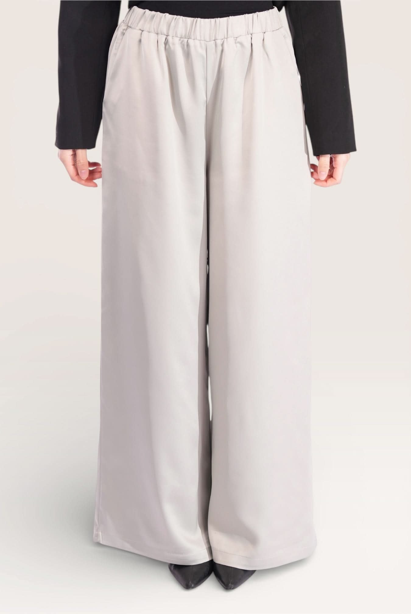 silk muse pants - pistachio - Losyana.Shop