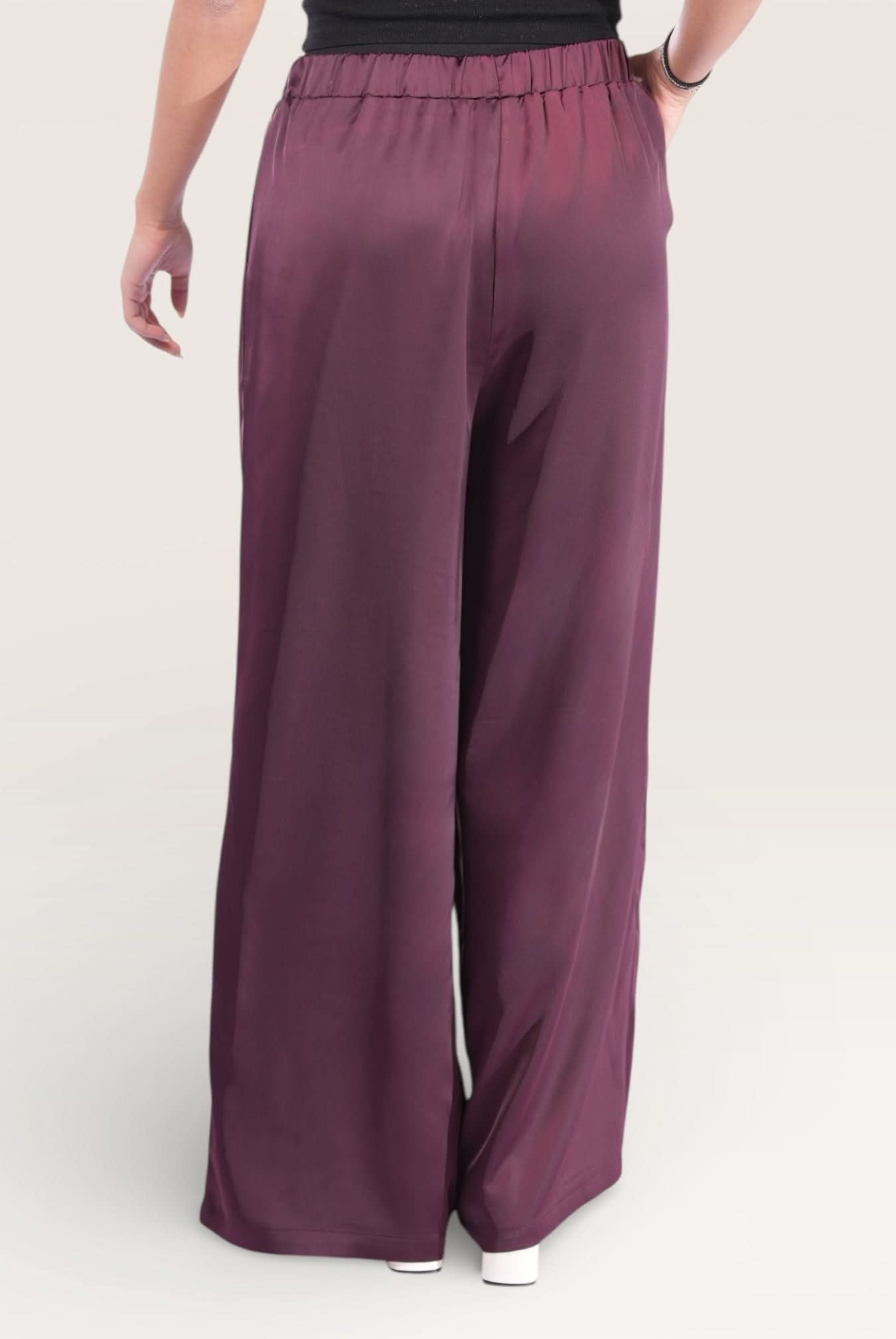 silk muse pants - purpur - Losyana.Shop