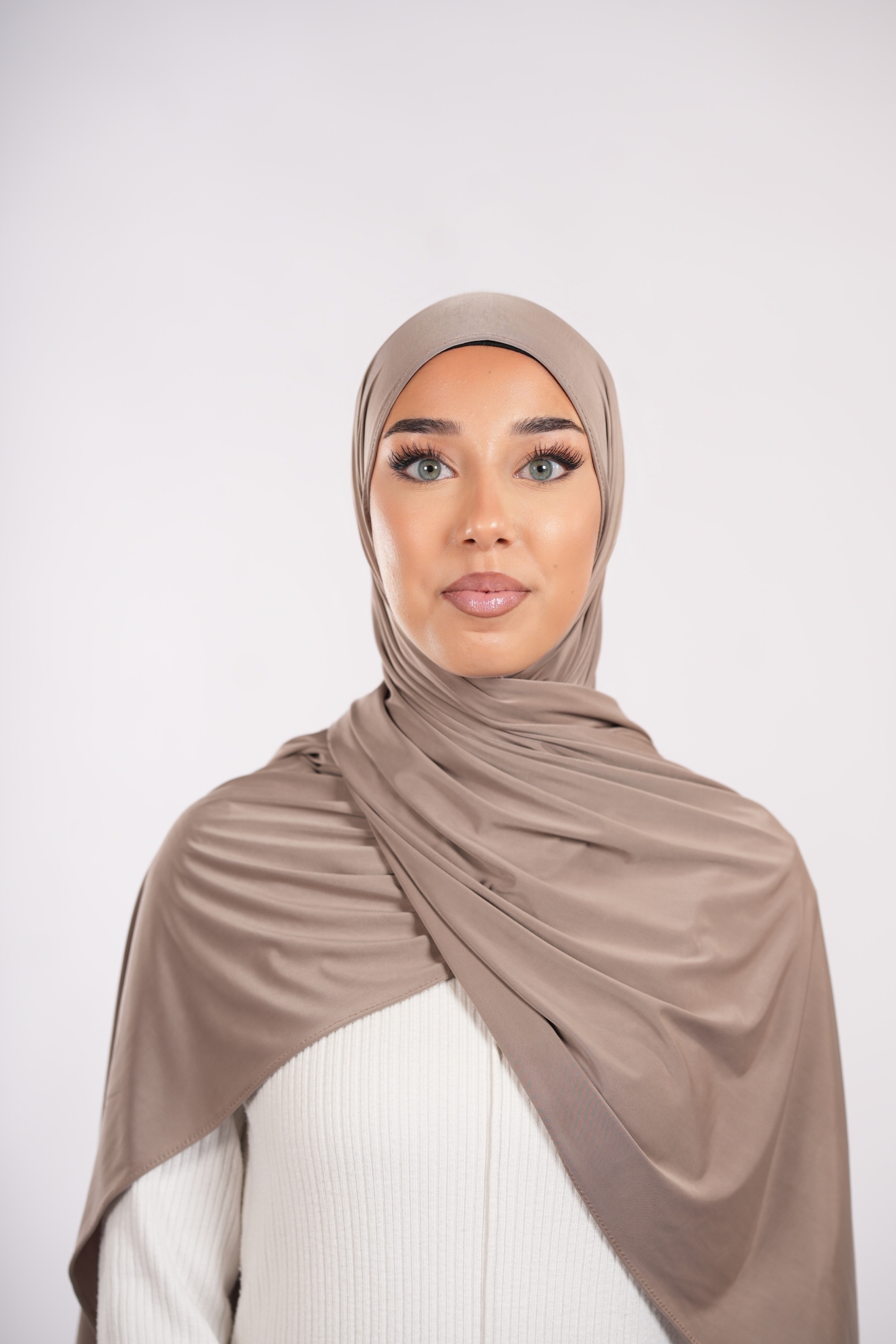 Liquid Jersey - Dark beige - Losyana.Shop