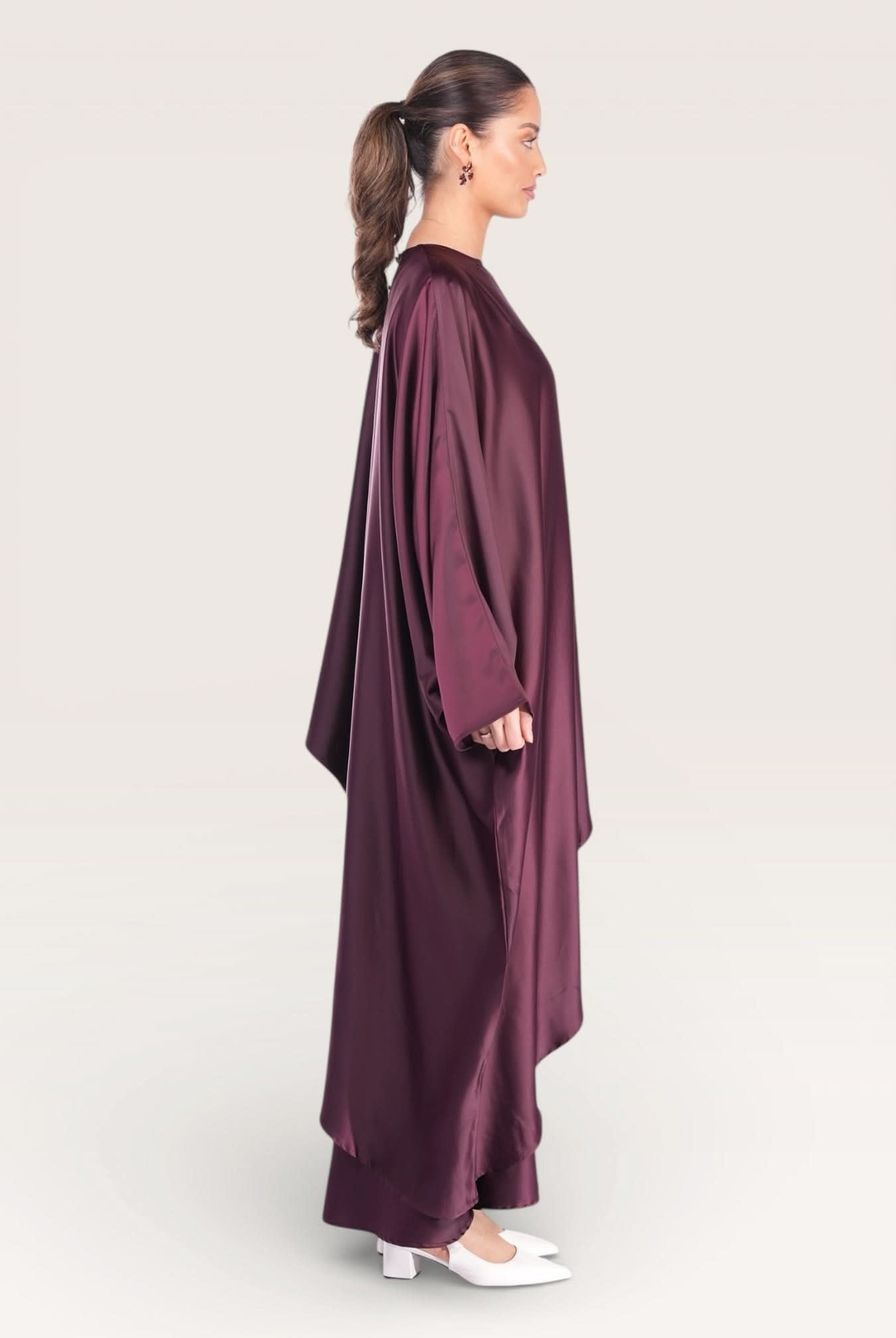 silk muse long version - purpur - Losyana.Shop