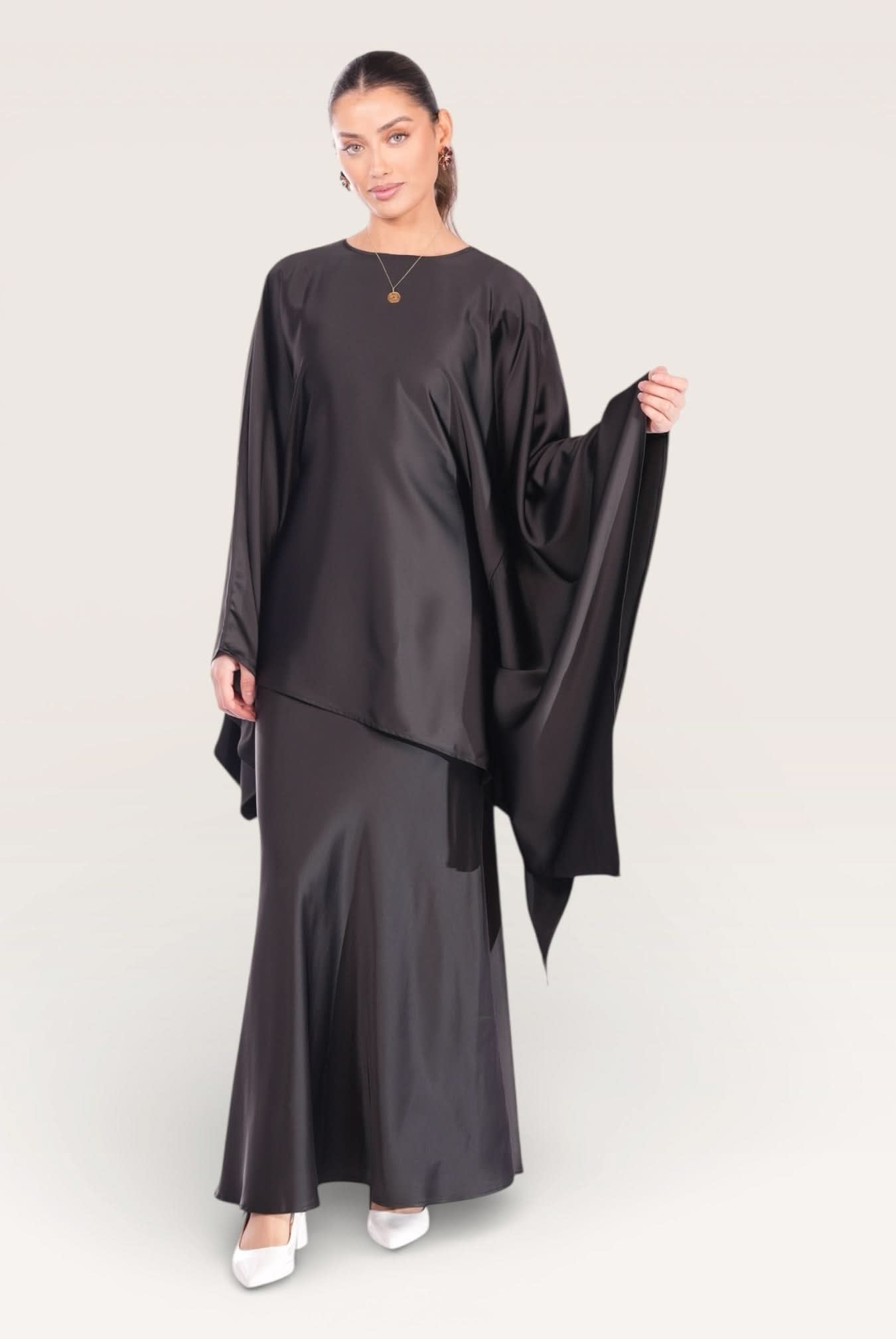 silk muse - black - Losyana.Shop