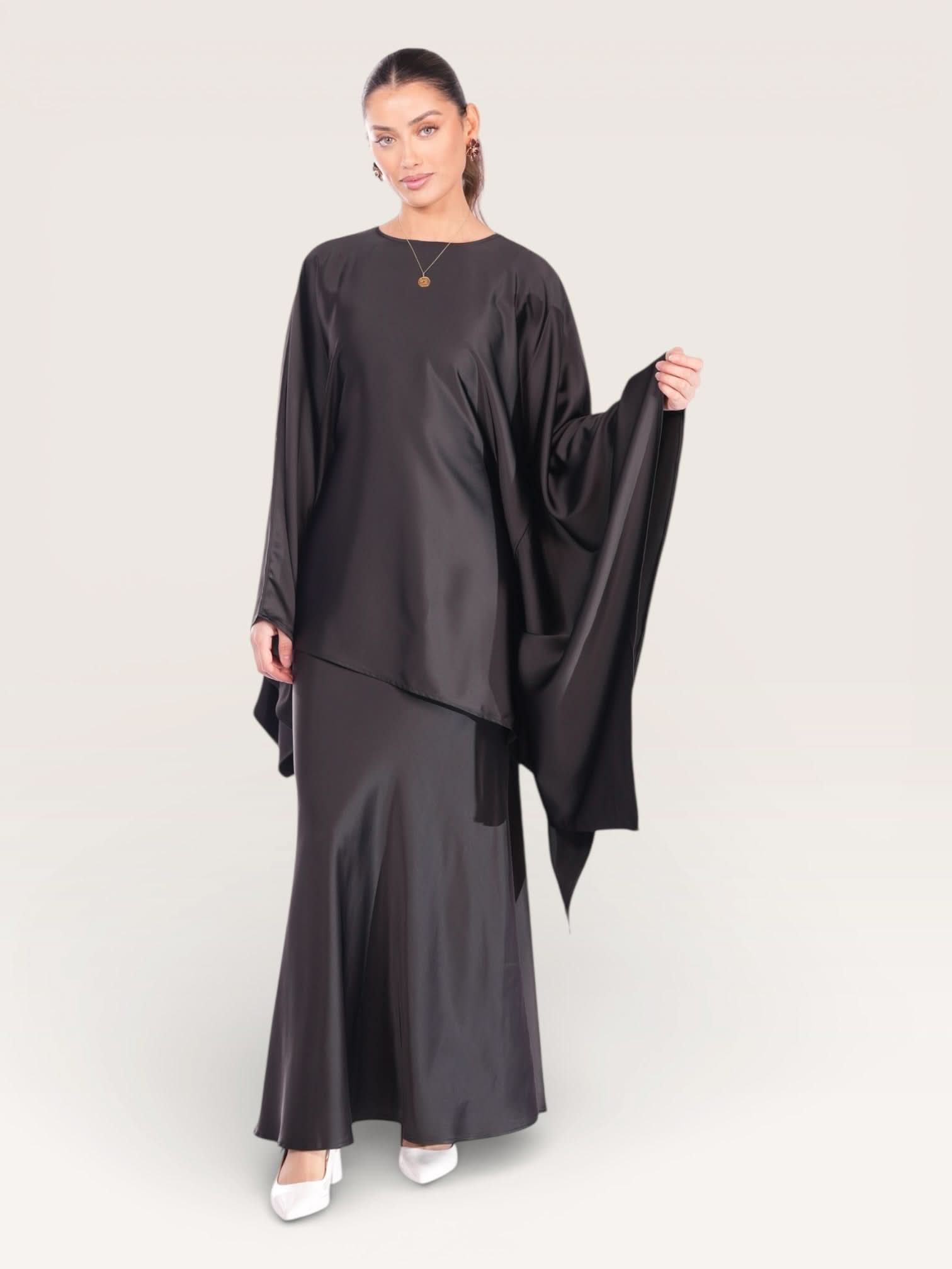 silk muse - black - Losyana.Shop