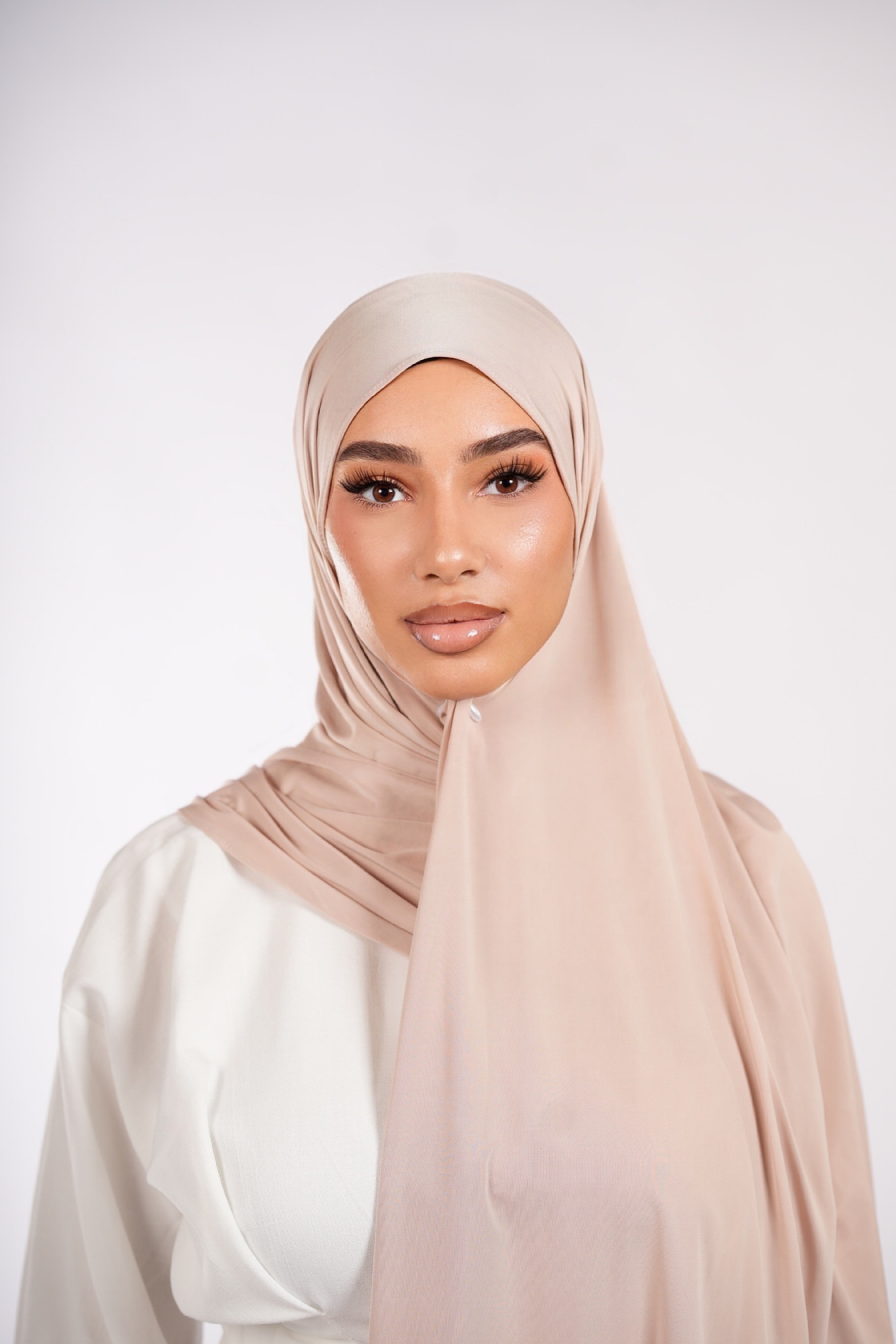 Liquid Jersey - Light beige - Losyana.Shop