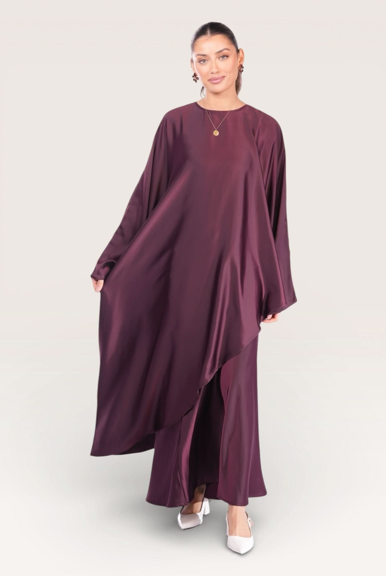 silk muse long version - purpur - Losyana.Shop