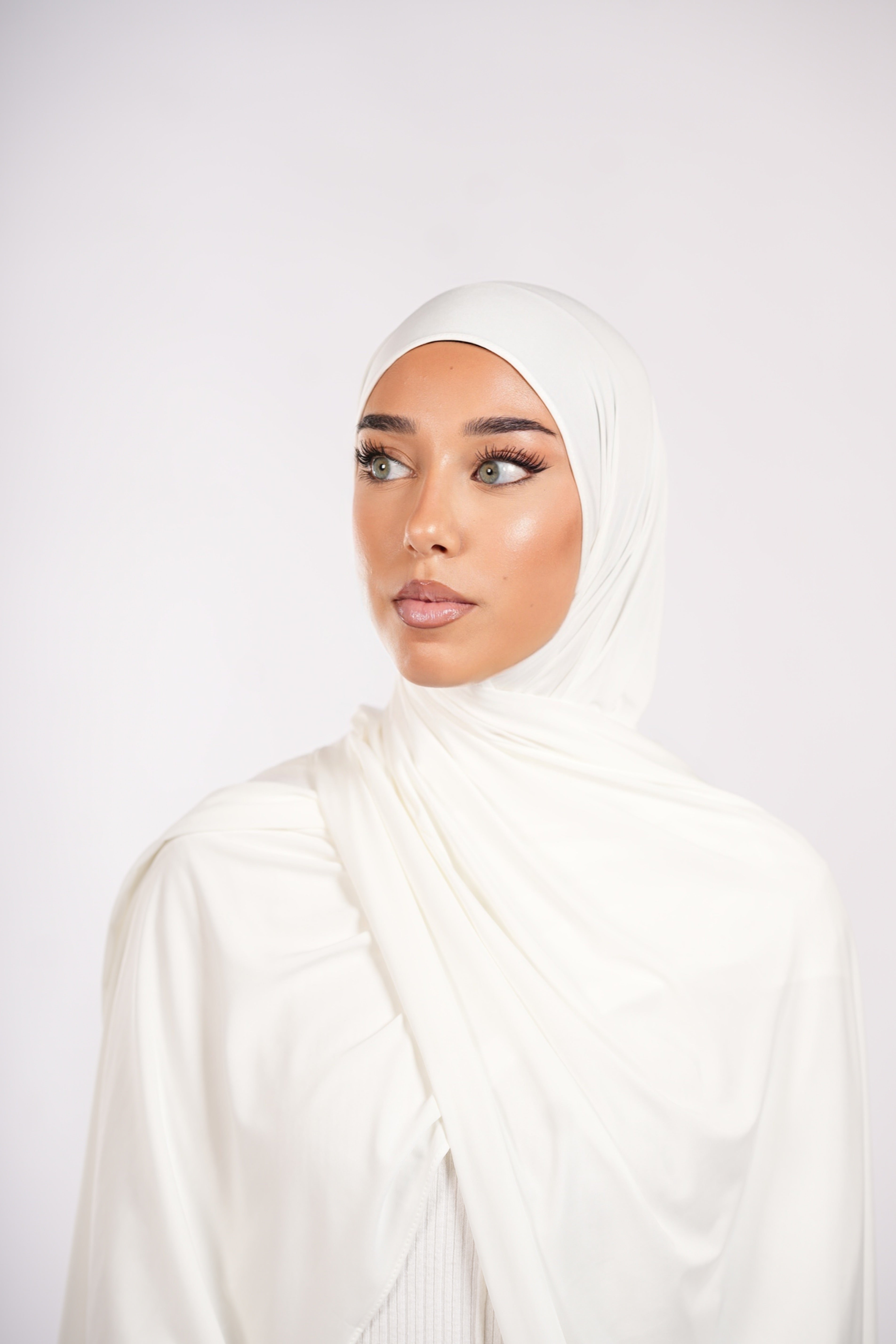 Liquid Jersey - White - Losyana.Shop