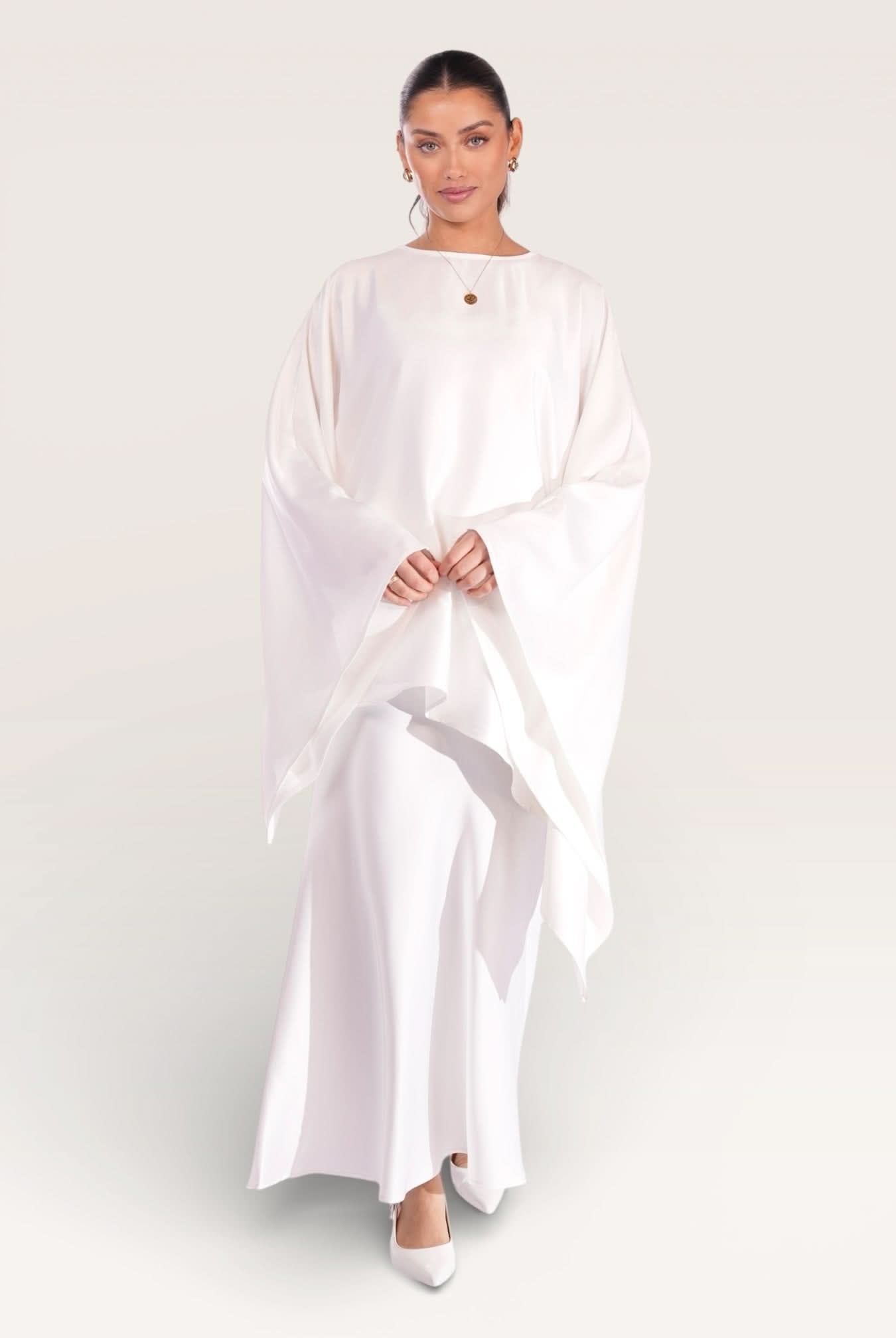 silk muse - white - Losyana.Shop