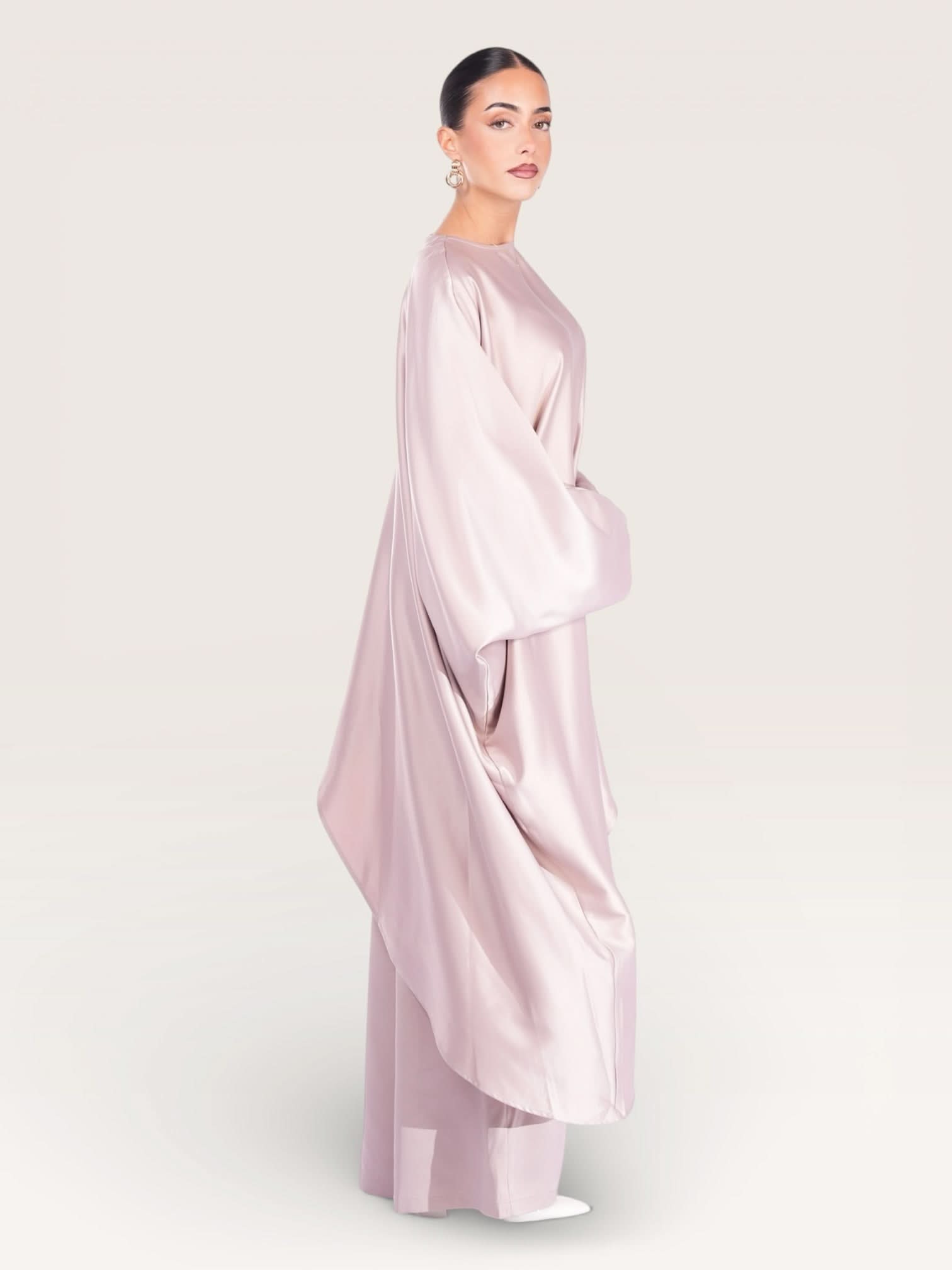 silk muse long version - almond - Losyana.Shop