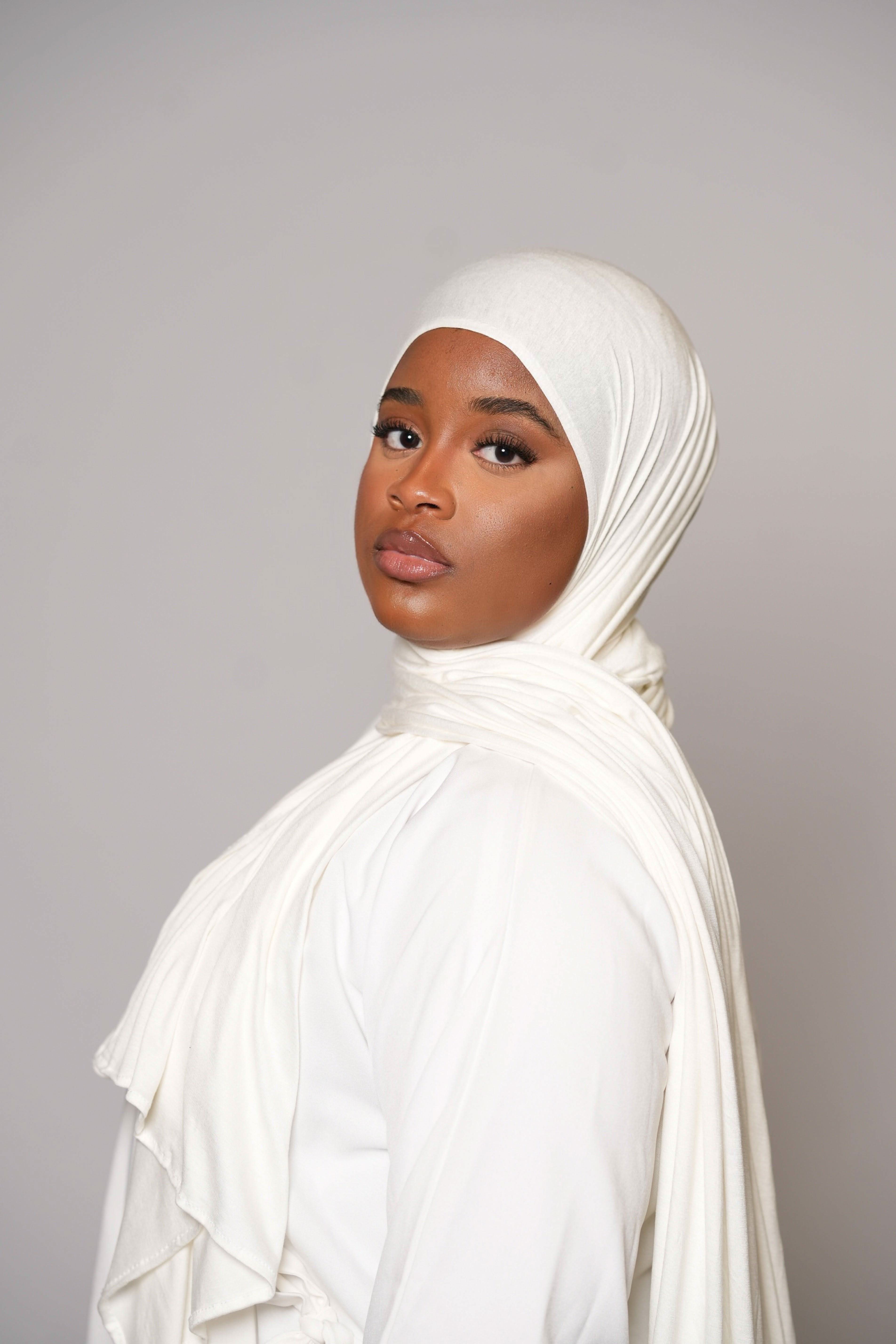 Premium Bamboo Jersey - cream white - Losyana.Shop