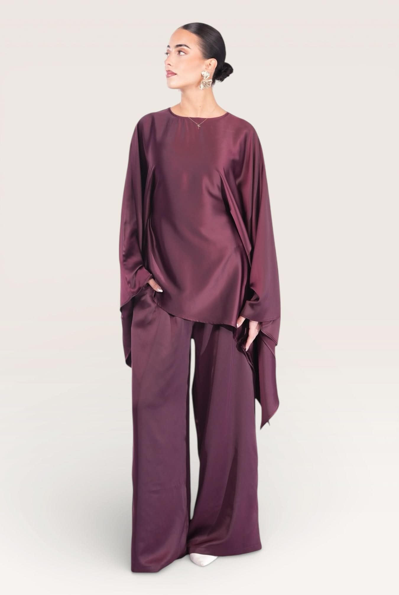 silk muse - purpur - Losyana.Shop