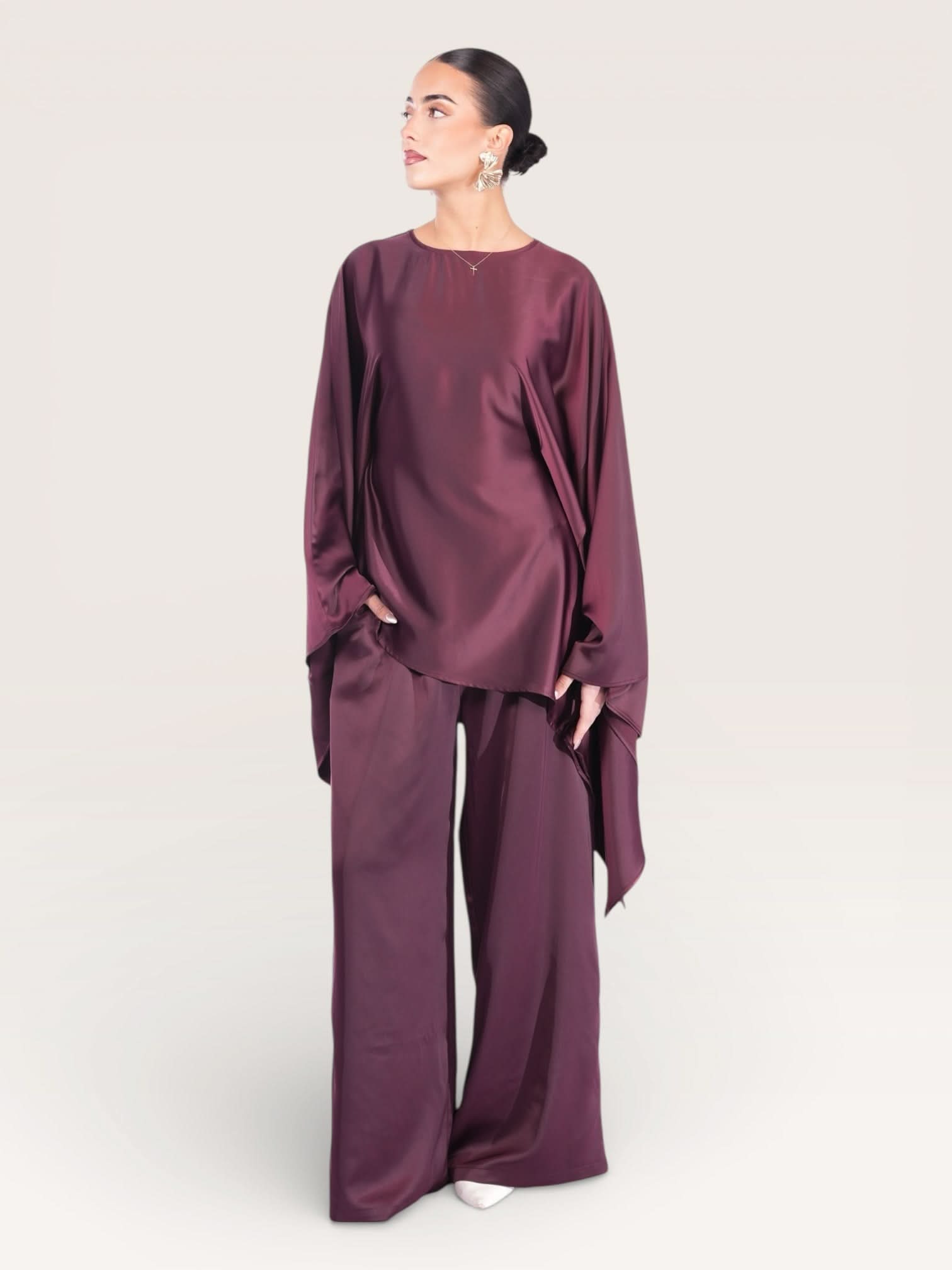 silk muse - purpur - Losyana.Shop