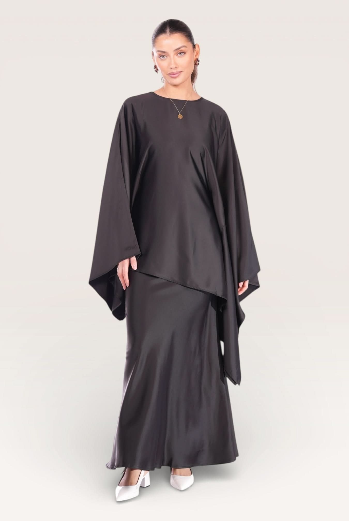 silk muse - black - Losyana.Shop