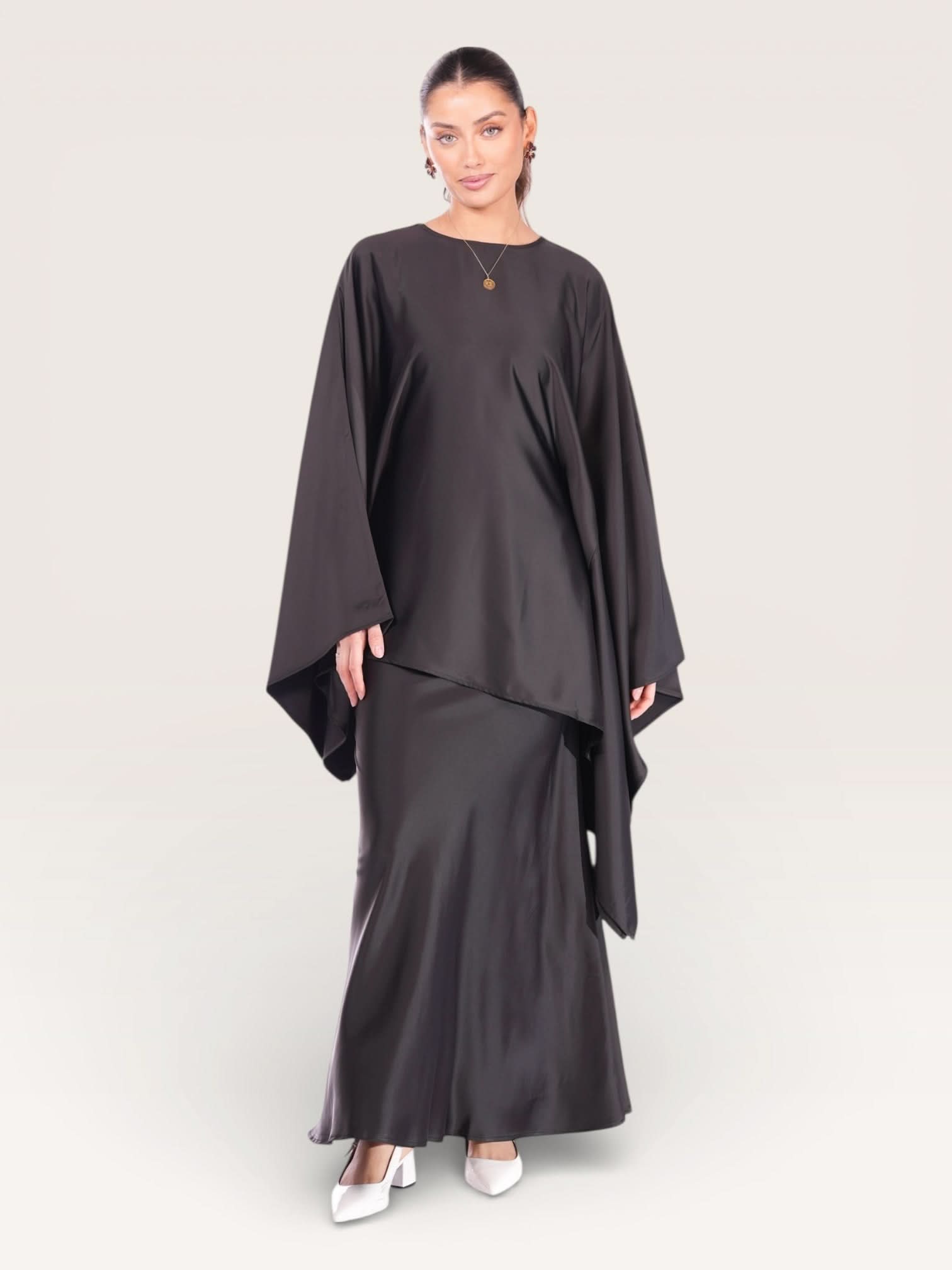 silk muse - black - Losyana.Shop