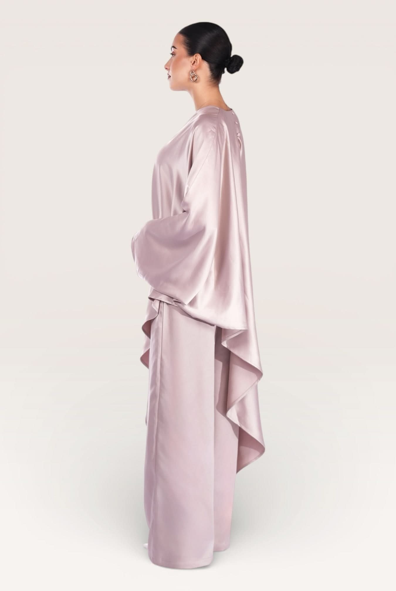 silk muse long version - almond - Losyana.Shop