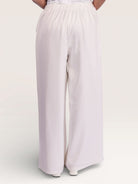 silk muse pants - white - Losyana.Shop