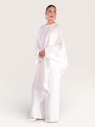 silk muse long version - white - Losyana.Shop