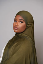 Premium Bamboo Jersey - army green - Losyana.Shop