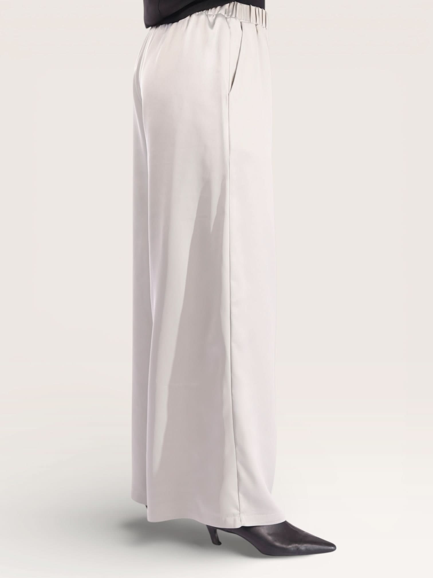 silk muse pants - pistachio - Losyana.Shop