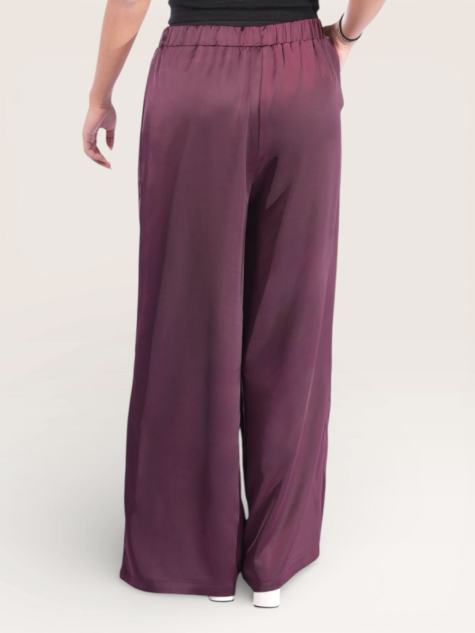 silk muse pants - purpur - Losyana.Shop