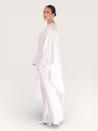silk muse long version - white - Losyana.Shop