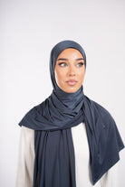 Liquid Jersey - Denim - Losyana.Shop