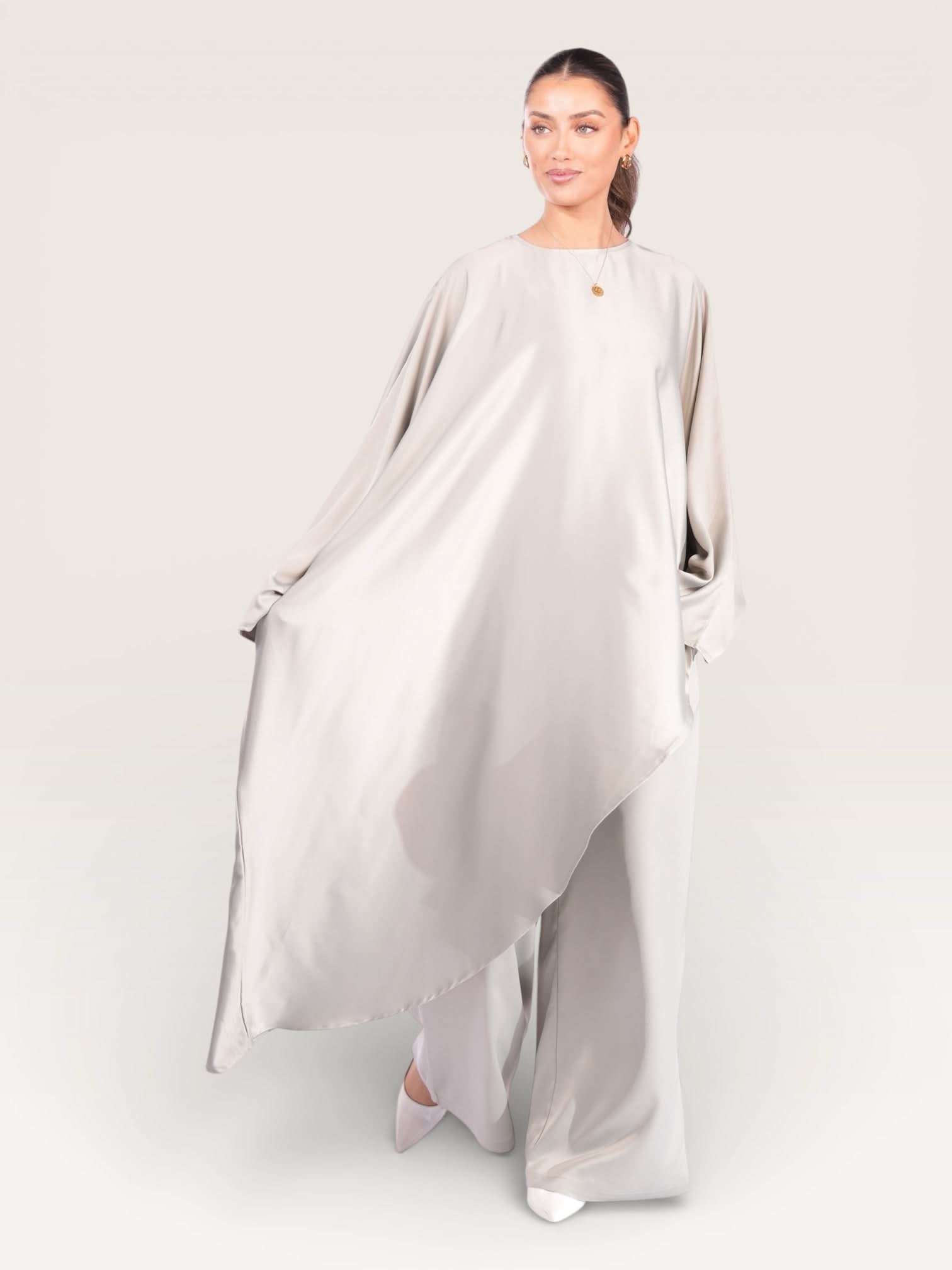 silk muse long version - pistachio - Losyana.Shop