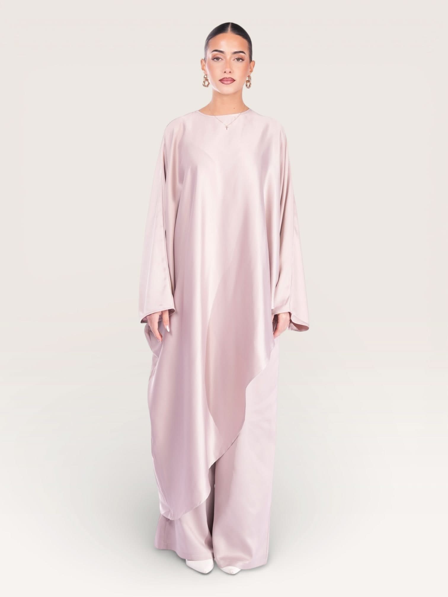 silk muse long version - almond - Losyana.Shop