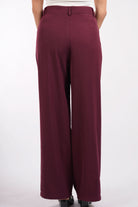 the noble pants - burgundy - Losyana.Shop