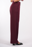 the noble pants - burgundy - Losyana.Shop