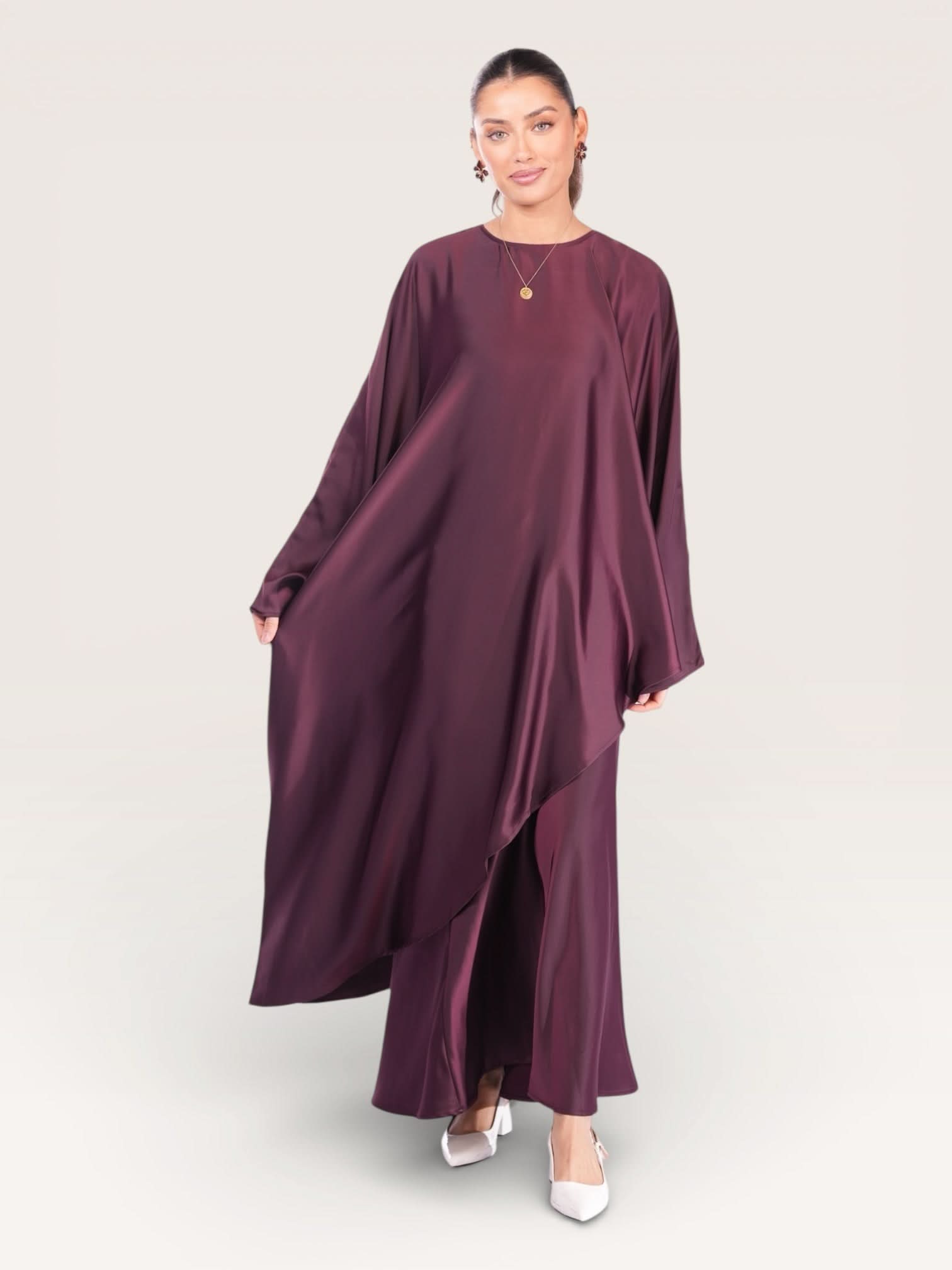 silk muse long version - purpur - Losyana.Shop