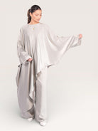 silk muse long version - pistachio - Losyana.Shop