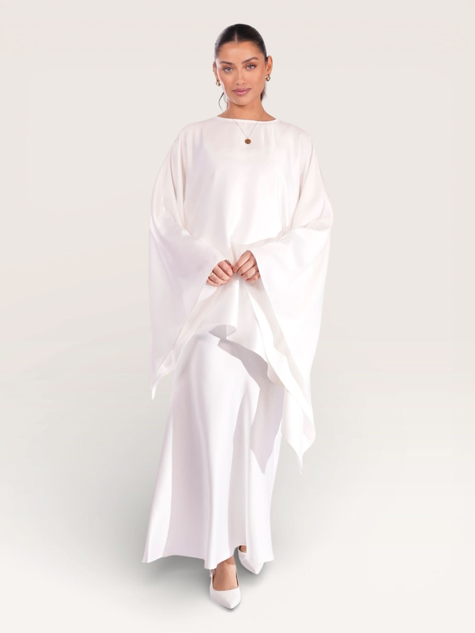 silk muse - white - Losyana.Shop