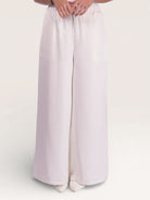 silk muse pants - white - Losyana.Shop