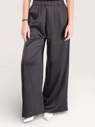 silk muse pants - black - Losyana.Shop