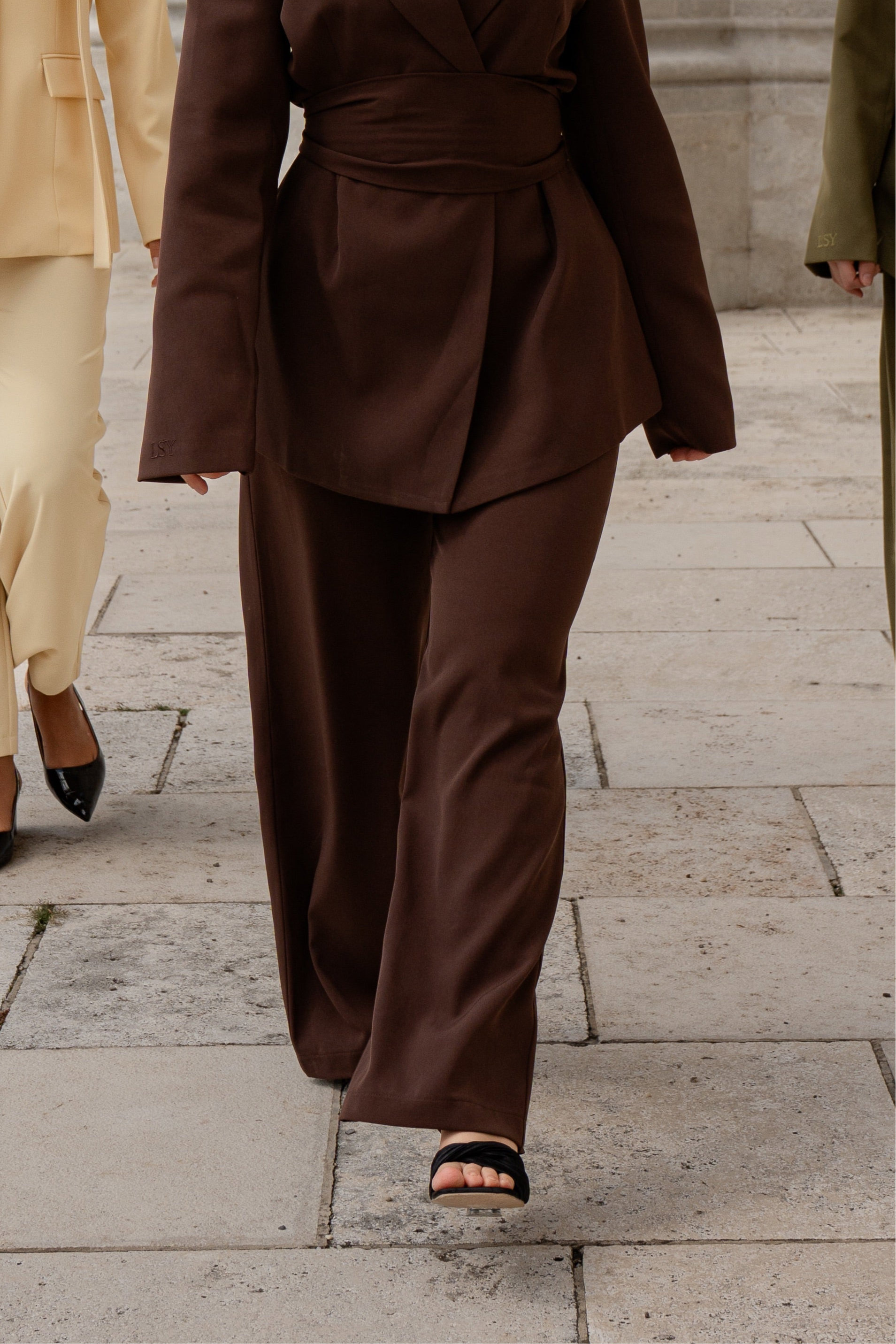 the noble pants - mocca mousse - Losyana.Shop