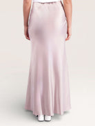 silk muse skirt - almond - Losyana.Shop