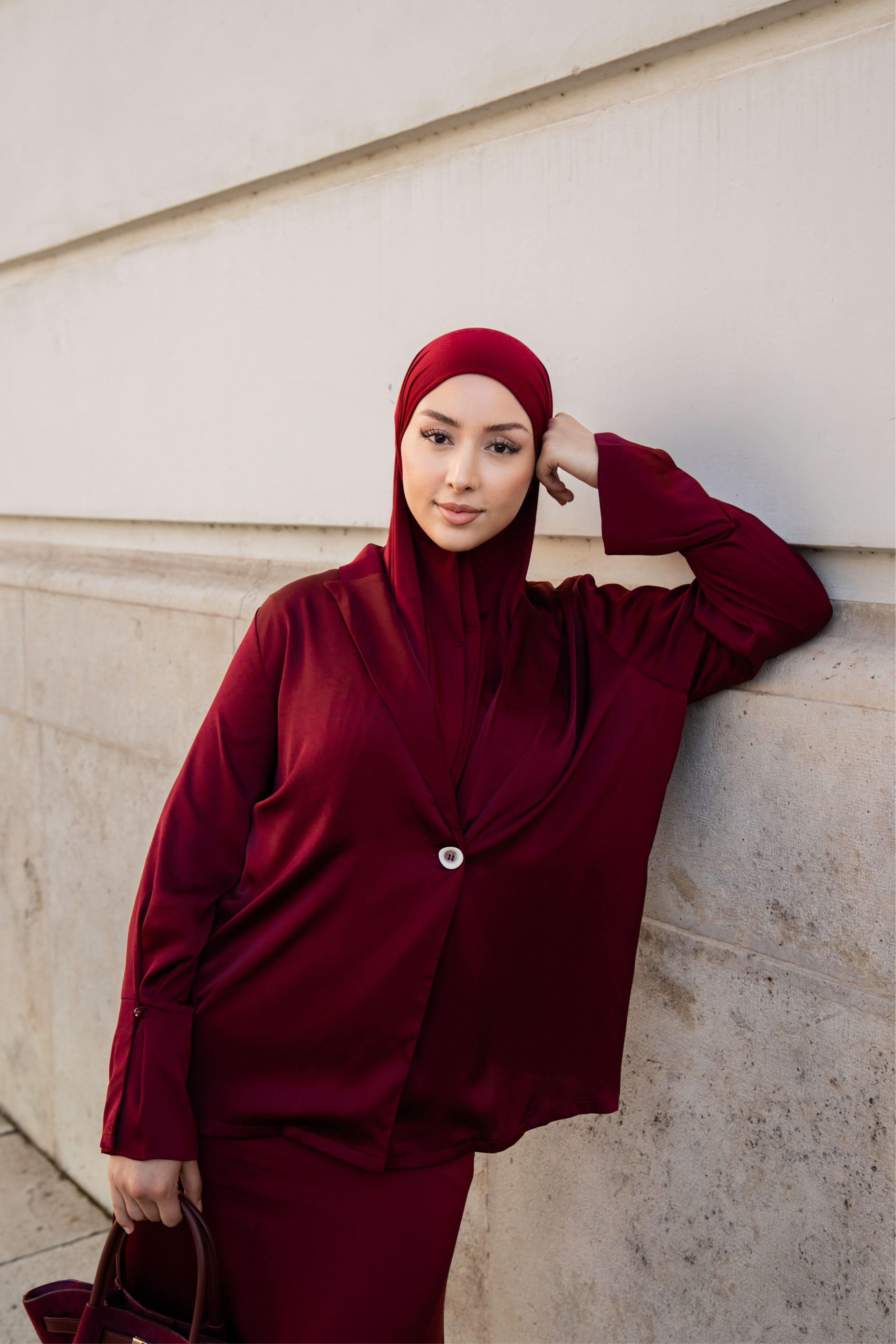 Liquid Jersey - Bordeaux - Losyana.Shop