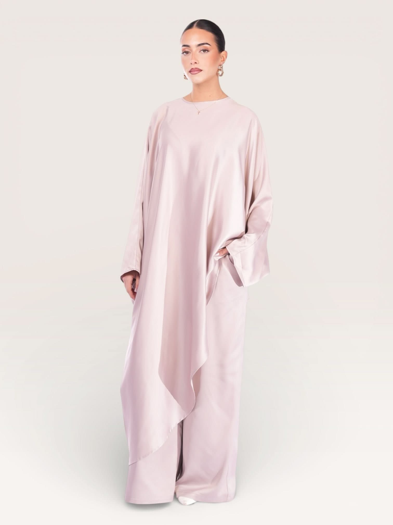 silk muse long version - almond - Losyana.Shop