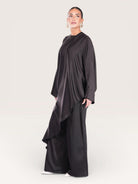 silk muse long version - black - Losyana.Shop