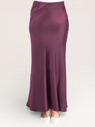 silk muse skirt - purpur - Losyana.Shop