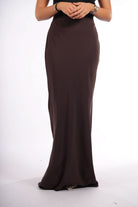the palais skirt - espresso - Losyana.Shop
