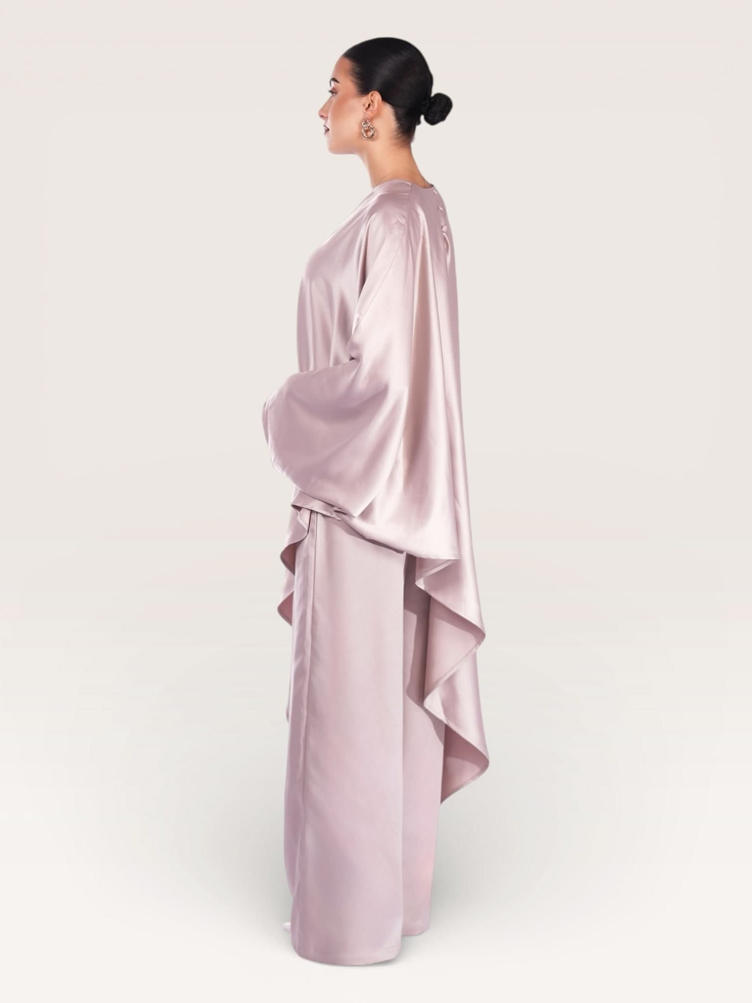 silk muse long version - almond - Losyana.Shop