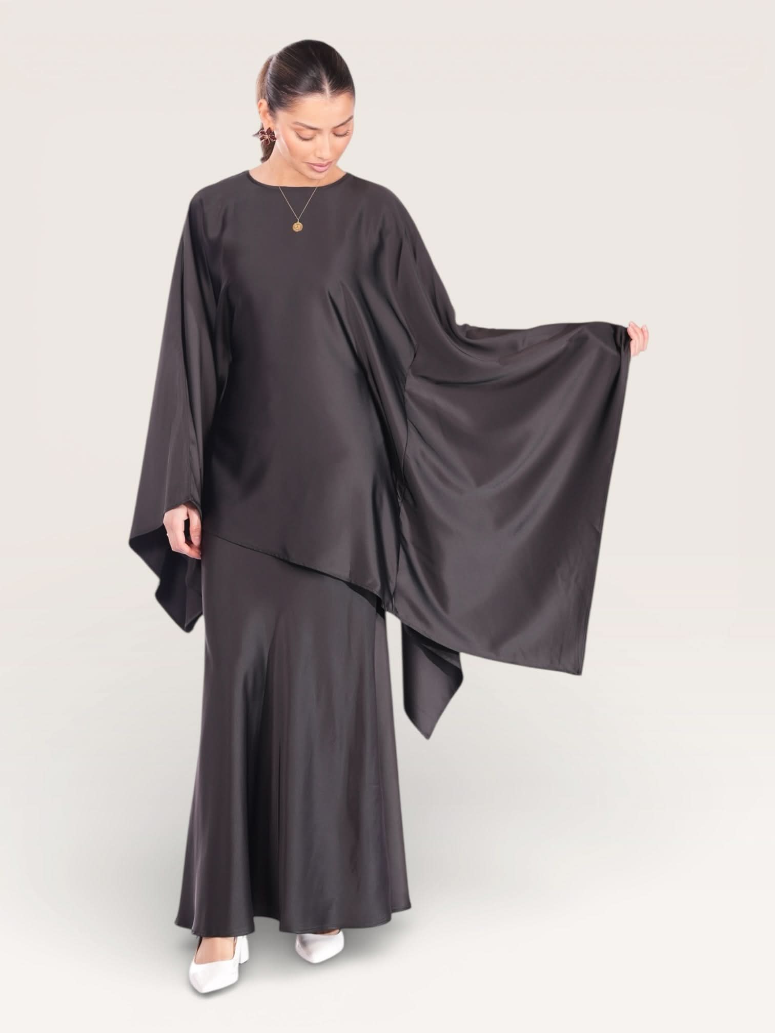 silk muse - black - Losyana.Shop