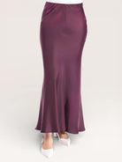 silk muse skirt - purpur - Losyana.Shop