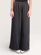 silk muse pants - black - Losyana.Shop