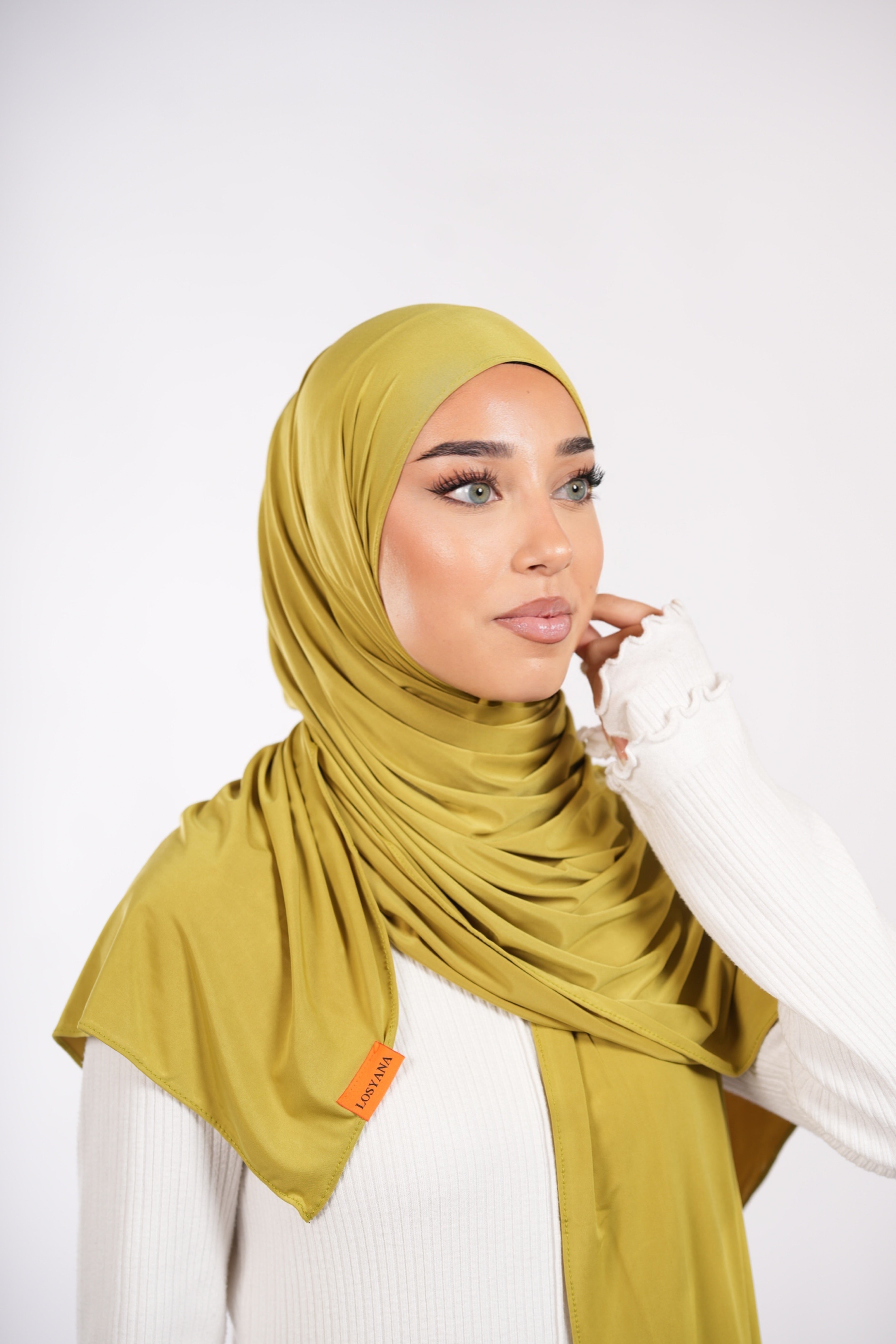 Liquid Jersey - Poison green - Losyana.Shop